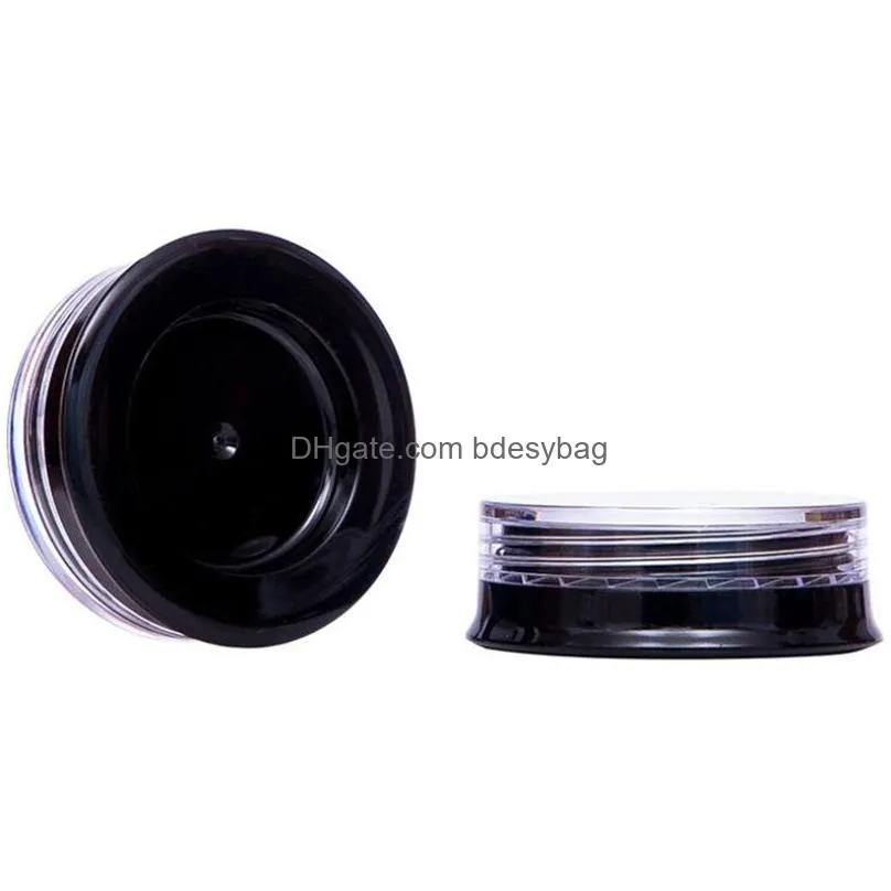 3g 3ml empty jars bottle with screw cap lids cosmetic containers jar makeup sample container for eyeshadow lip balm