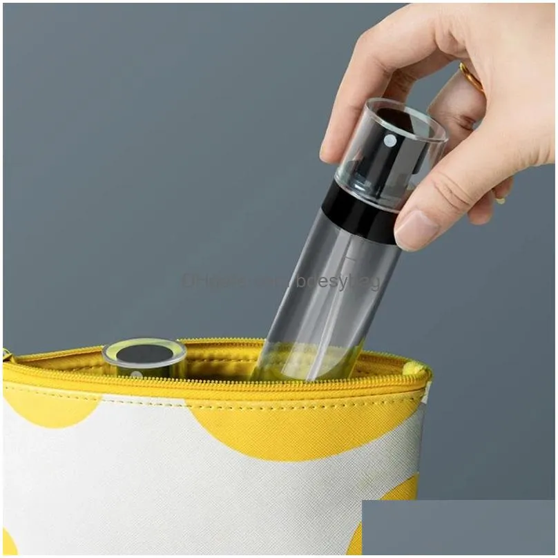 pet plastic spray bottle cosmetics bottles 60-120ml for travel perfumes essential oil container