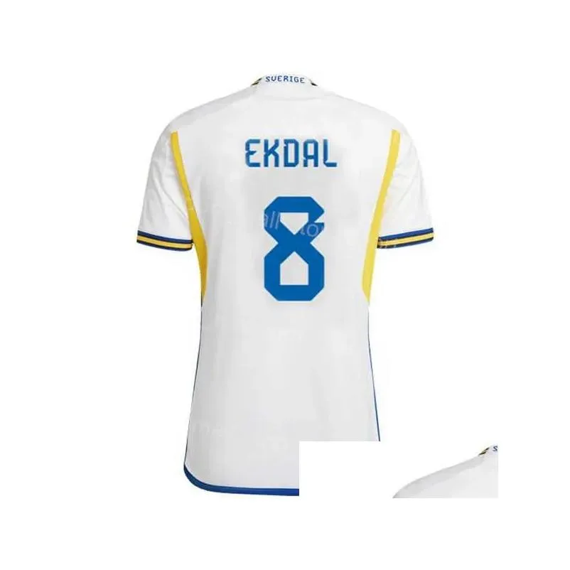 sweden soccer 10 zlatan ibrahimovic jerseys 2223 national team 10 emil forsberg 1 robin olsen joakim nilsson dejan kulusevski mattias