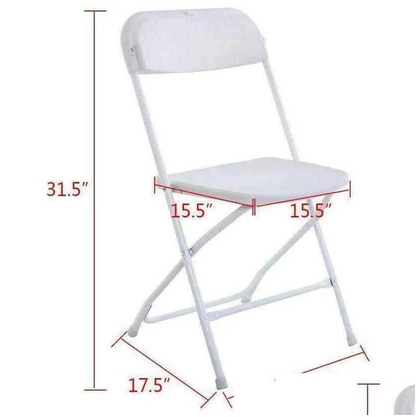 other festive party supplies plastic folding chairs wedding event chair commercial white for home garden use drop delivery dhbne