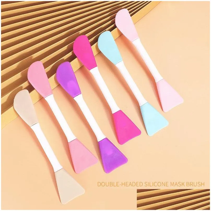 silicone facial mask brush body wipe brush foundation gel cream mud mixing applicator skin care massage clean cosmetic tool