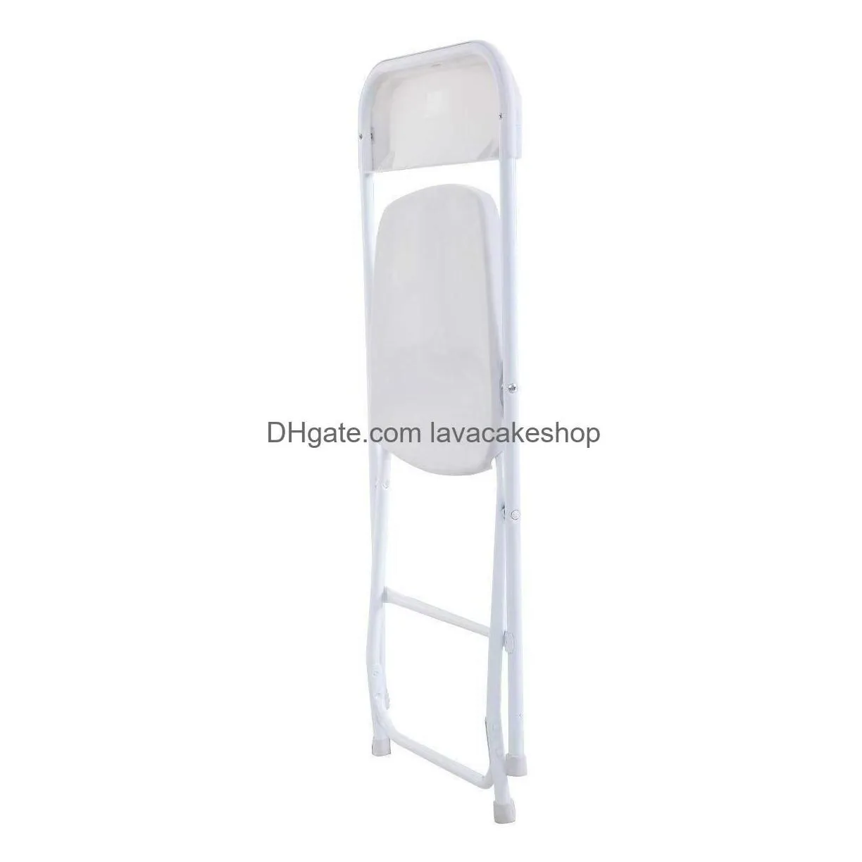 Other Festive Party Supplies Plastic Folding Chairs Wedding Event Chair Commercial White For Home Garden Use Drop Delivery Dhbne