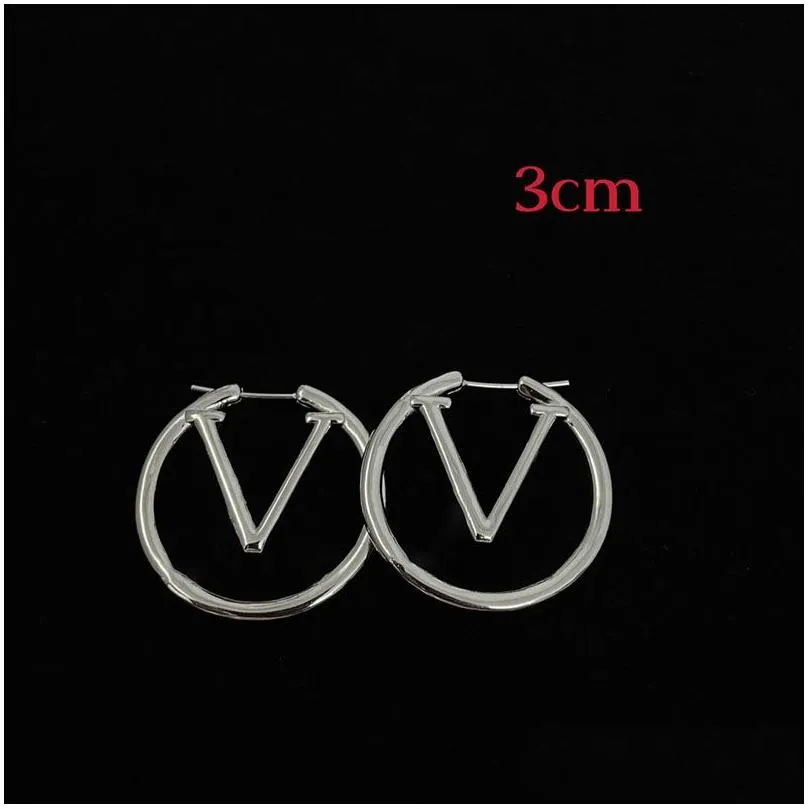 luxury hoop earrings women huggie earring gold jewelry designer classic circle jewlery l fashion stud earing pearl charm earings