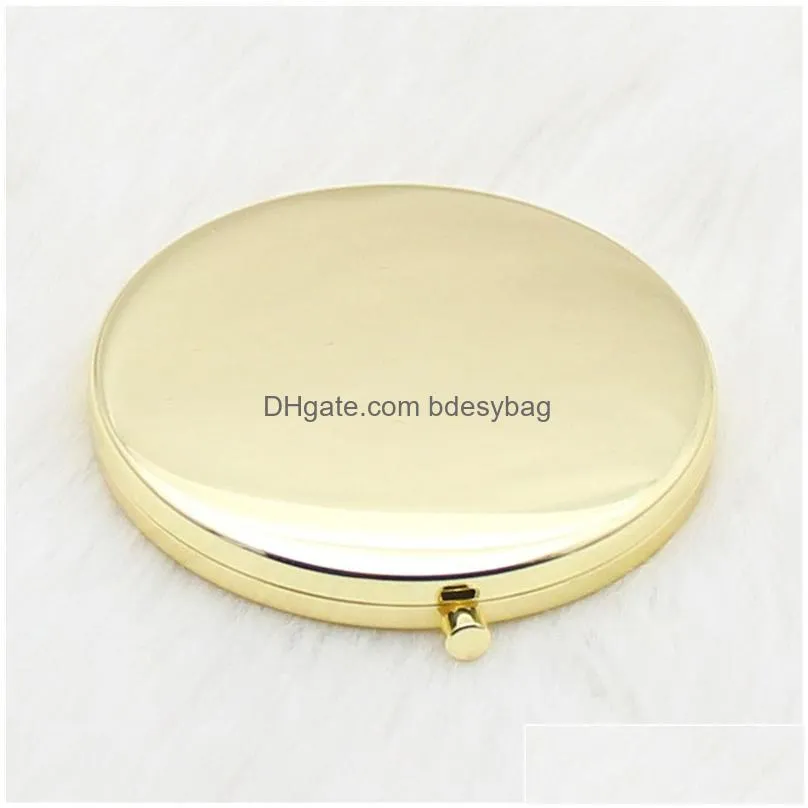 bridesmaid mirror wedding gift for women double side folding compact mirrors christmas birthday gifts