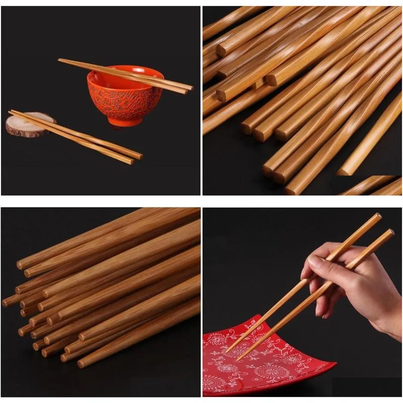 dining chopsticks bamboo chopsticks 24cm kitchen bar tableware eco friendly bbyqvsz soif