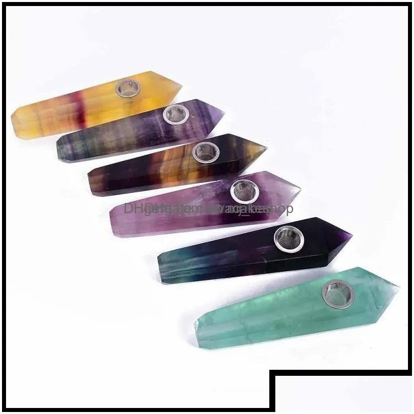 smoking pipes accessories household sundries home garden complete variety natural quartz crystal energy stone wand healing obelisk tower