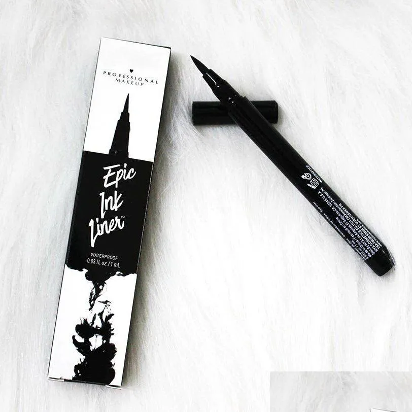 liquid eyeliner pen ink liner waterproof long-lasting easy to wear natural finely headed pro makeup eyeliners