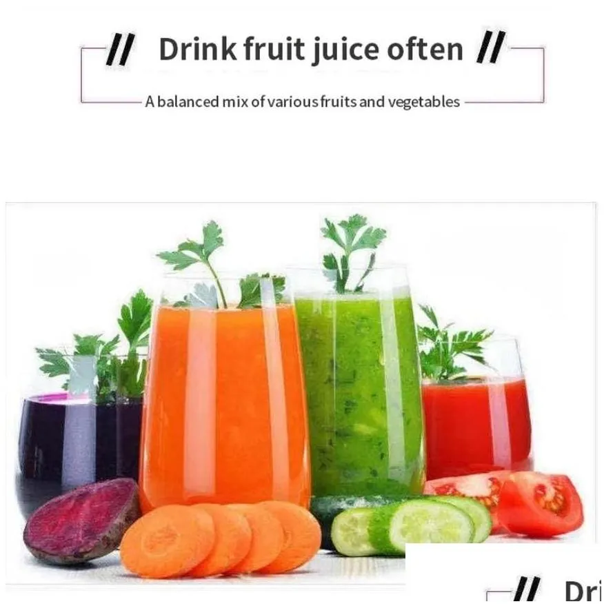 Fruit Vegetable Tools Kitchen Portable Blender Usb Mixer Electric Juicer Hine Smoothie Blenders Mini Food Processor Personal Juice