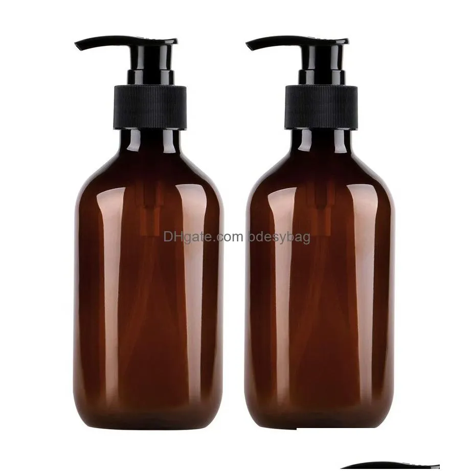 300ml/500ml portable lotion shampoo shower gel dispenser lotion shampoo shower gel holder empty pump bottle liquid pump jars