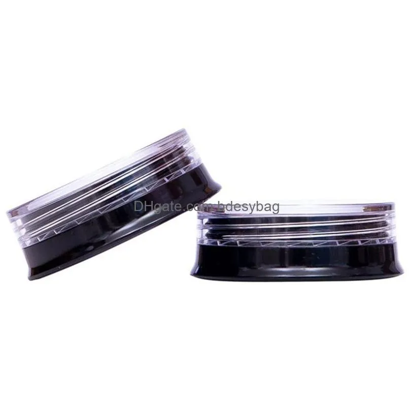 3g 3ml empty jars bottle with screw cap lids cosmetic containers jar makeup sample container for eyeshadow lip balm