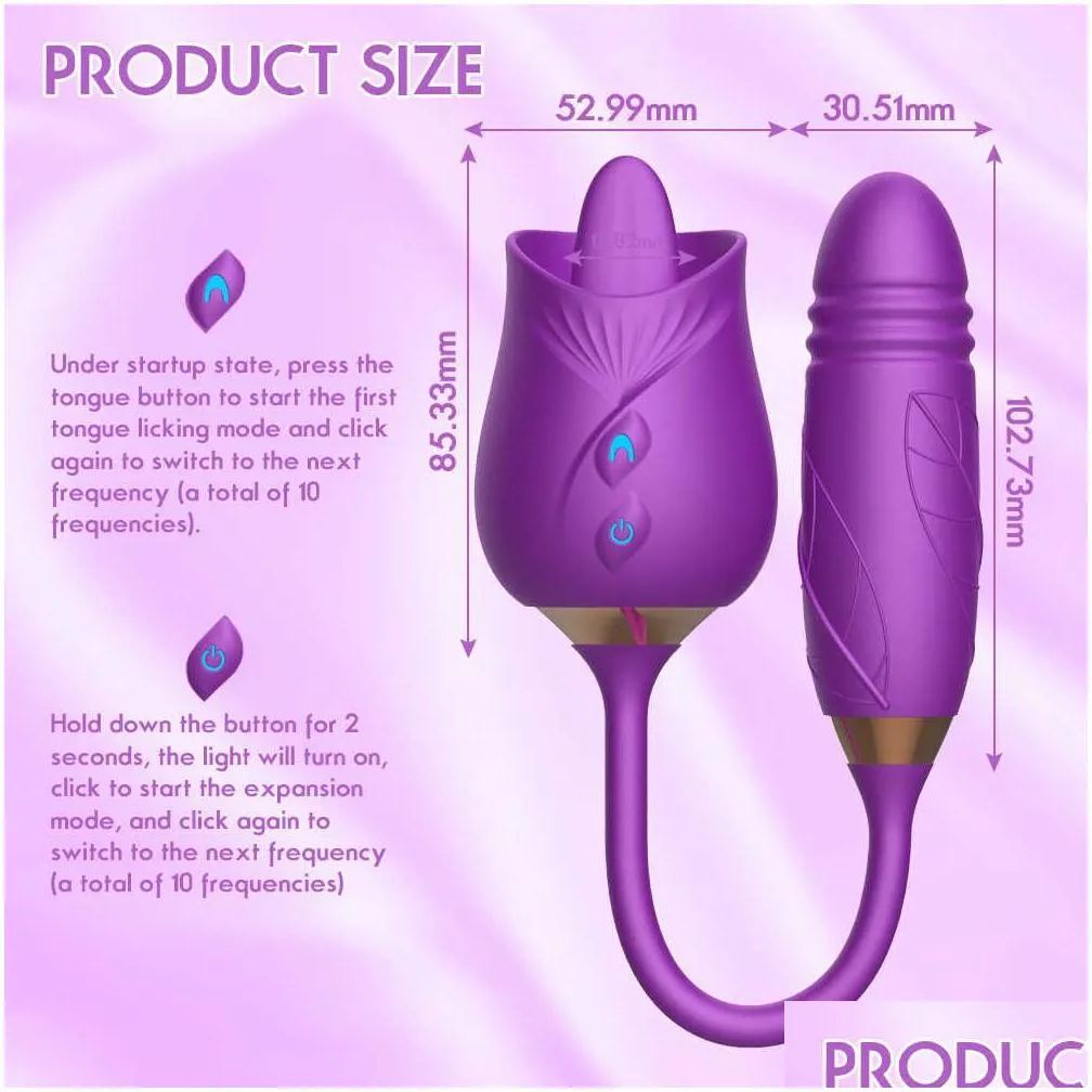  manting flower generation aurena brand rose series tongue and sucking telescopic 80% off store wholesale