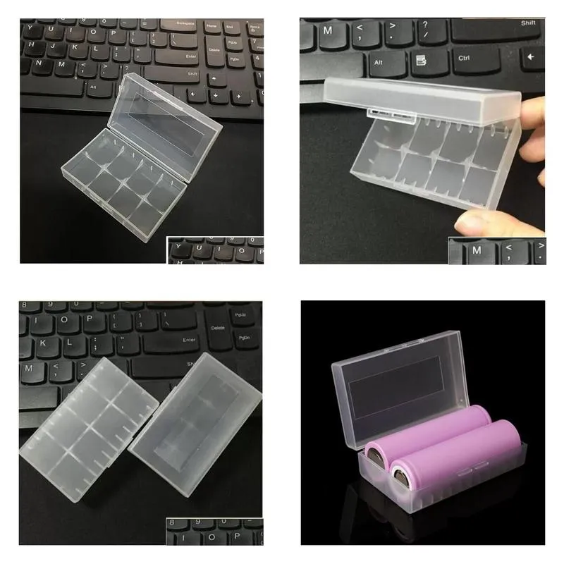 plastic dual 21700 battery cases portable carrying boxes for 20700 21700 batteries holders1444376