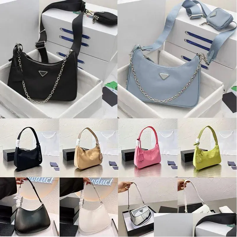 nylon bag designer sale 3 piece re edition 2000 2005 bag cleo shoulder bag women canvas underarm handbag luxury fashion leather crossbody