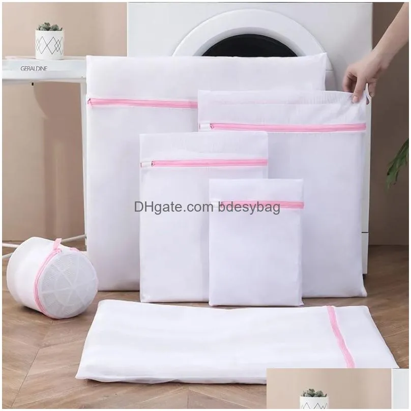houseware laundry bra lingerie mesh wash bag clothes storage organizer for washing machine