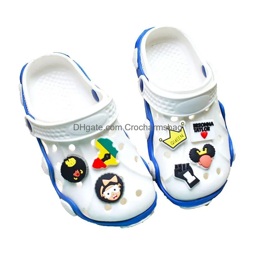 Cute Cartoon Pvc Shoe Charm Decoration for Croc Charms Clog Bracelet Wristband Party Fovor Gift