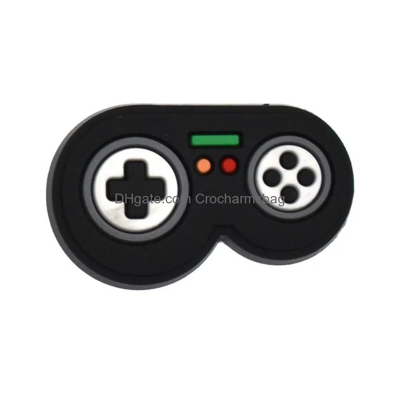 Wholesale video game controller shoe charm decoration buckle accessories for croc charms jibitz clog pins