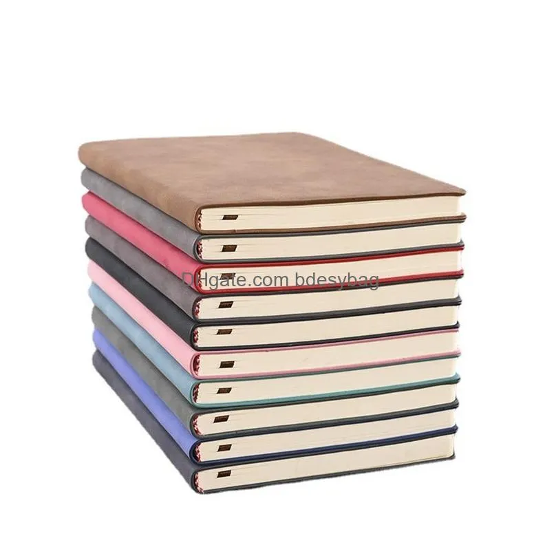 soft cover notebook portable pocket notepad travelers journals school office meeting record notebooks