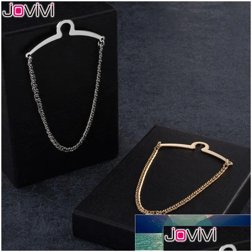 Luxe Koperen Mannen Shirt Pins Tie Clip Kraag Slui