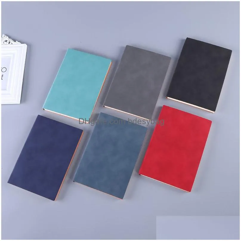 soft cover notebook portable pocket notepad travelers journals school office meeting record notebooks
