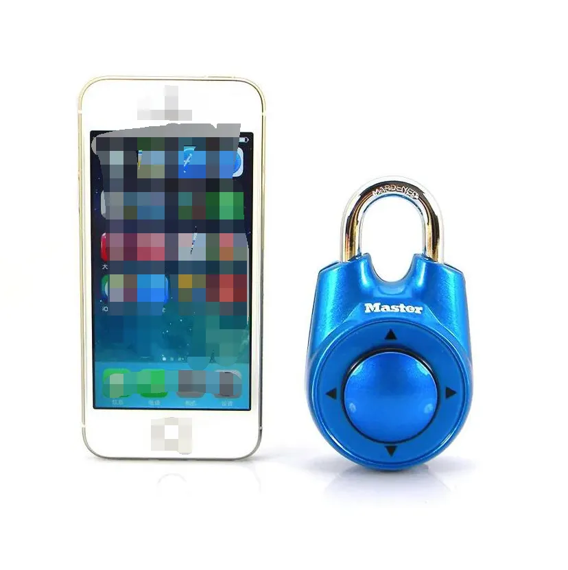 door locks portable assorted colors gym school health club combination password directional padlock locker lock 230111