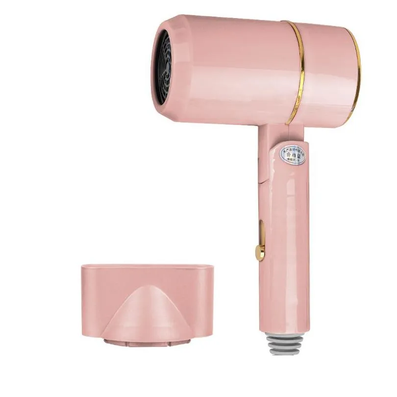 electric hair dryer air blower home student dormitory hammer blue light blower three-speed adjustment