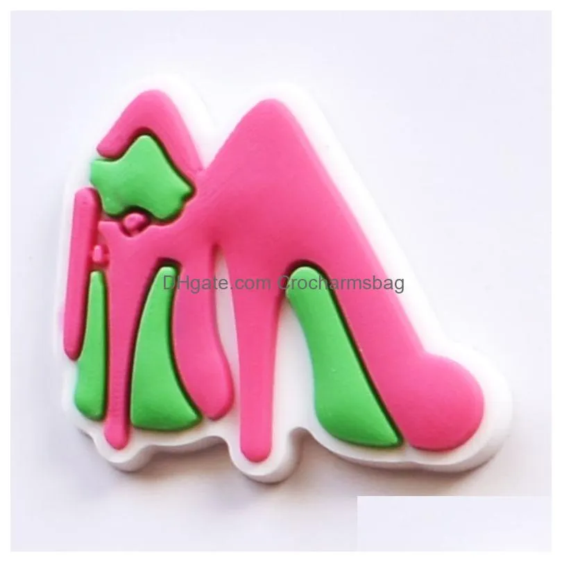 New Queen Croc Charms Clog Shoe Accessories Decorations Shoes Buckcle Buttons Gift for Women Girls