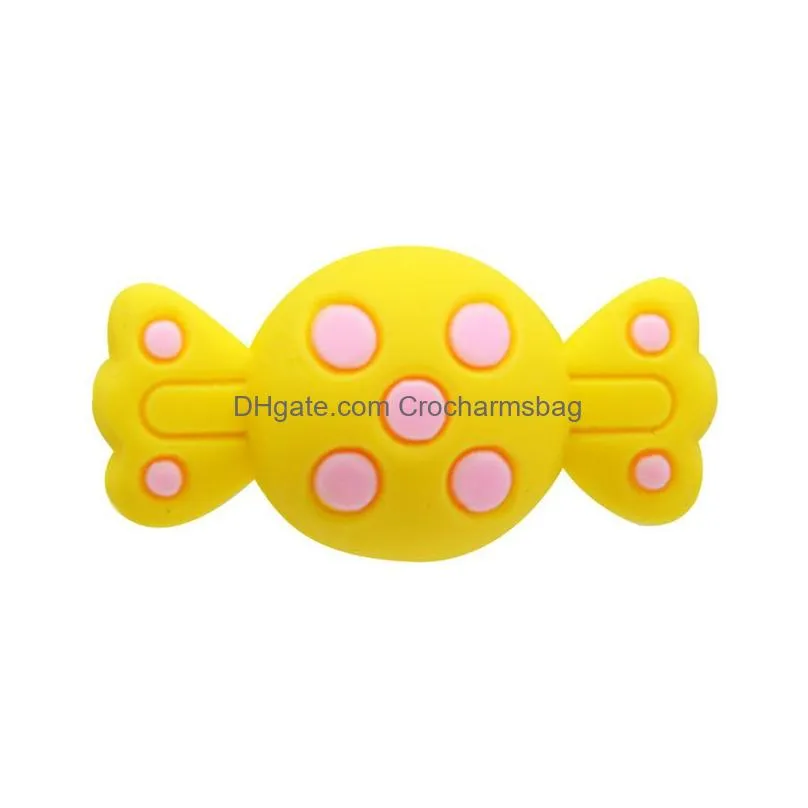 3d Candy Croc Charms Shoe Jibitz Charm Decoration Buckle Clog Pins