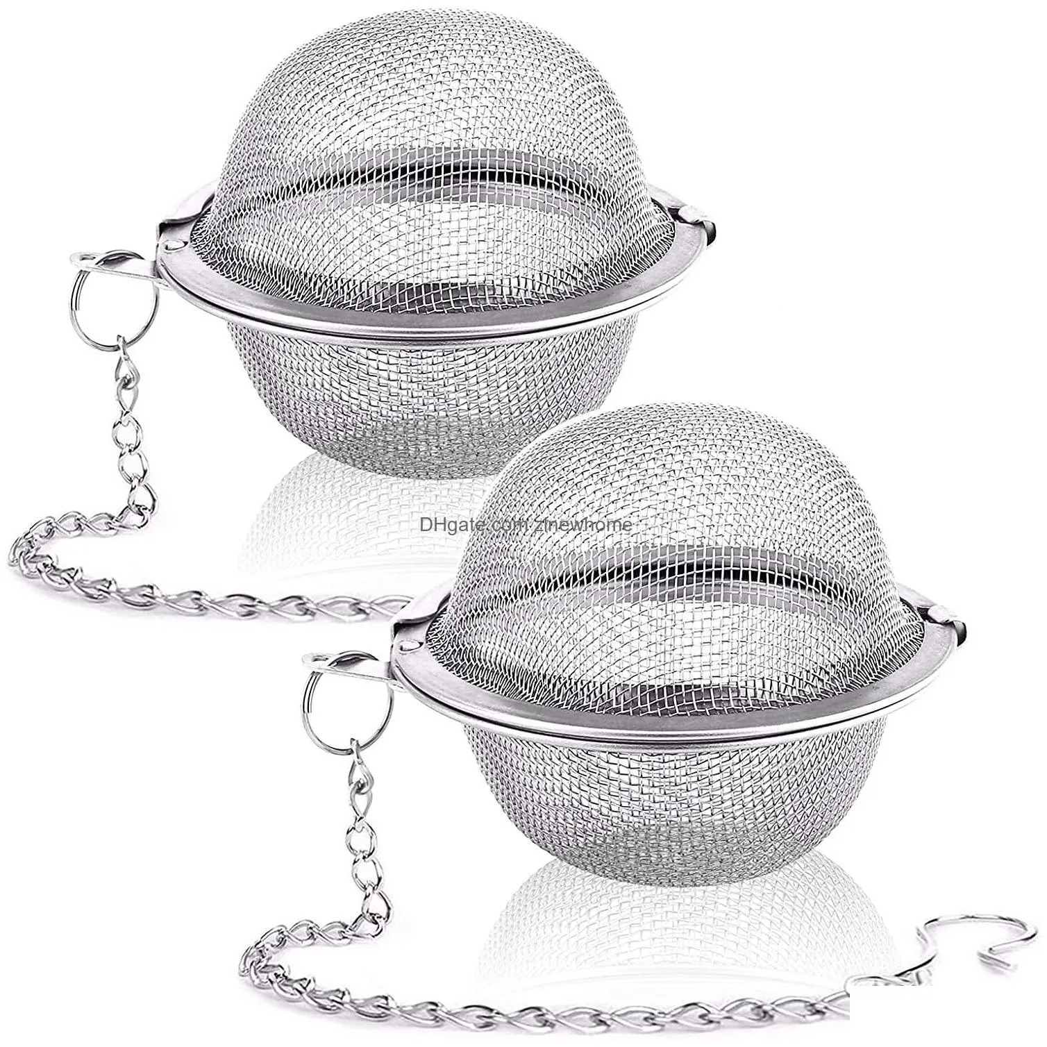 good stainless steel tea infuser sphere locking spice tea ball strainer mesh infuser tea filter strainers kitchen accessories