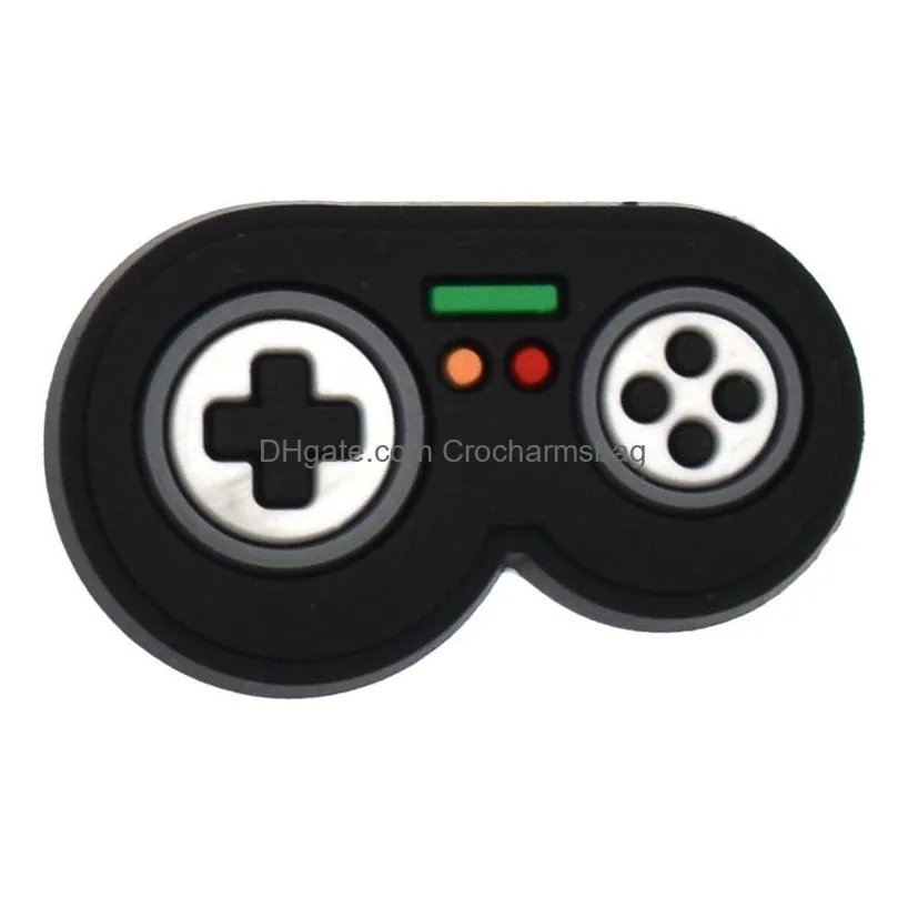 Video Game Crocc Charms Game Controller Jibbitz Shoe Charm Decoration Buckle Clog Pins