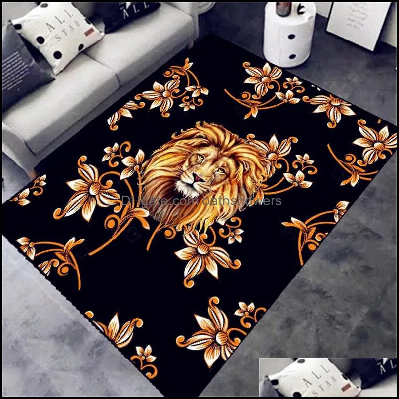 nordic carpets 3d designer rugs parlor bedroom mat rug anti-slip large carpet floormat living room home decor