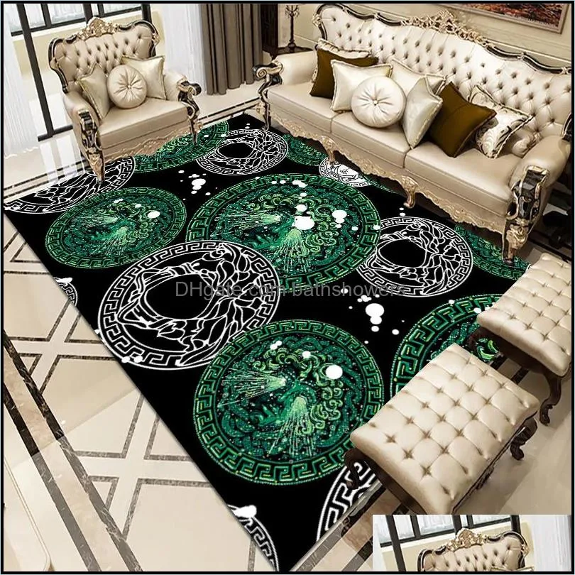 nordic luxury classic carpet for living room bedroom anti-slip large rug floor mat kitchen carpets area rugs