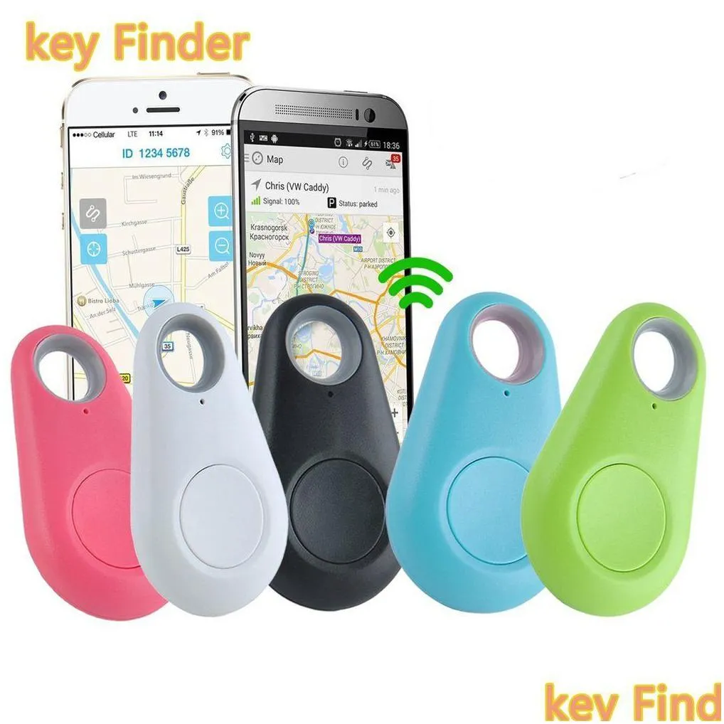  tag anti-lost wireless bluetooth 4.0 tracker child bag wallet key finder pet phone car lost reminder mini keychain gps locator selfie alarm sensor kids