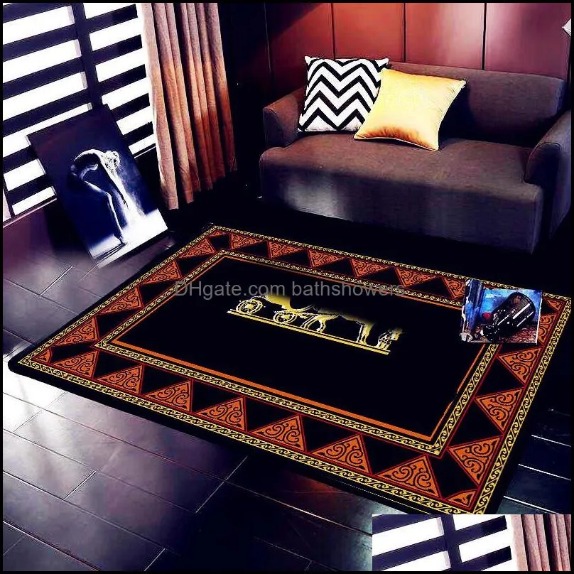 nordic carpets 3d designer rugs parlor bedroom mat rug anti-slip large carpet floormat living room home decor