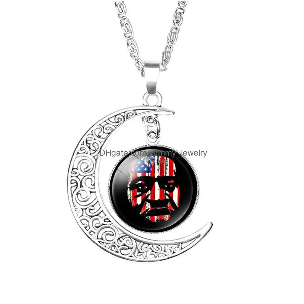 14 design fashion pendant necklaces black lives matter i cant breathe women hip hop jewelry vintage silver moon sun blm choker necklace