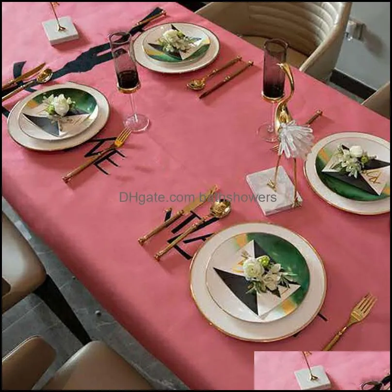 polyester waterproof table cover designer tablecloth square desk cloth for manteles wipe covers carpet tablecloths