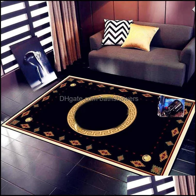 nordic carpets 3d designer rugs parlor bedroom mat rug anti-slip large carpet floormat living room home decor