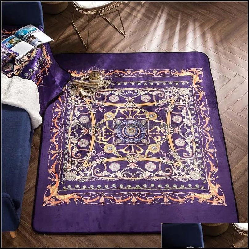 european luxury classical  art carpets living room bedroom anti-slip floor mat fashion kitchen carpet area rugs