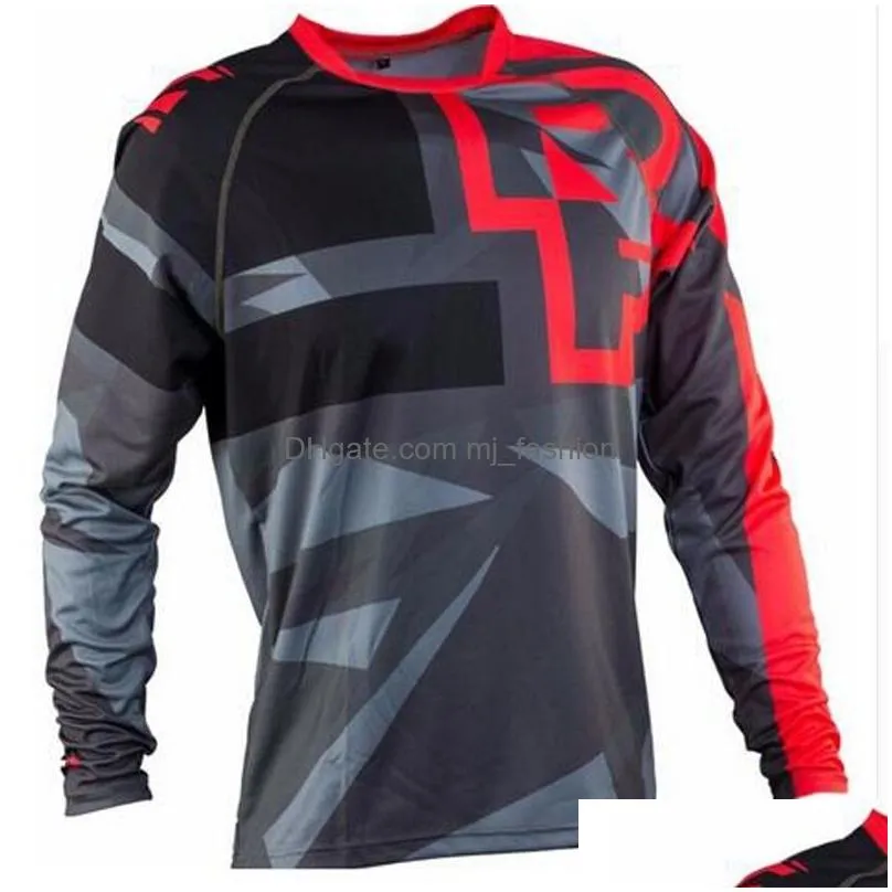 FLYIFE MTB Trikot Herren Langarm - Atmungsaktives Mountainbike Shirt
