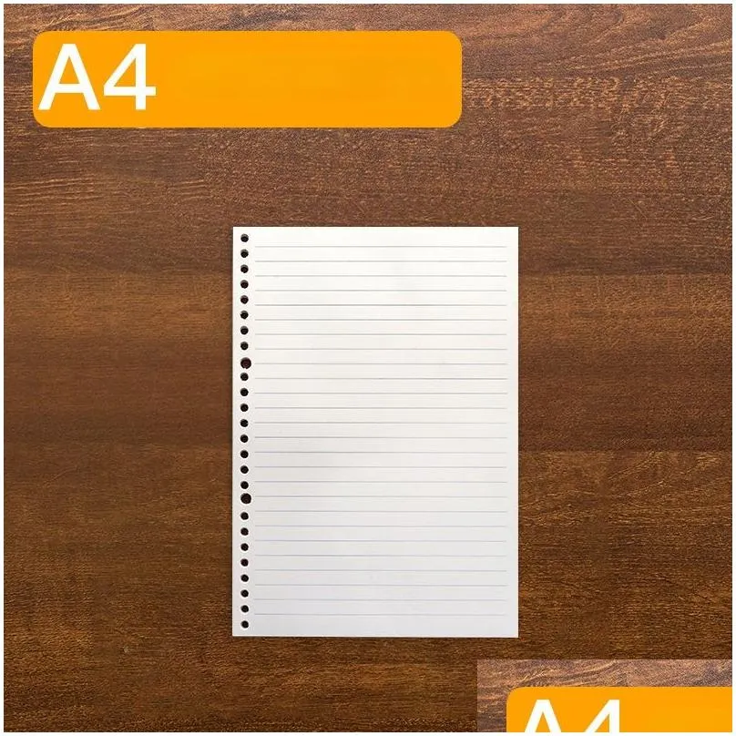 Paper Products Wholesale Paper Products A5 B5 A4 Loose Leaf Binder Notebook Inner Core Refilling S Line Grid Cornell 20 26 Holes Remov Dhmp2