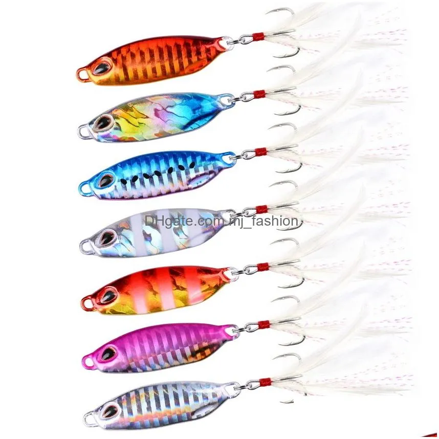 Baits & Lures Baits Lures Metal Jig Fishing Lure Weights 10G 40G Trolling  Hard Bait Bass Tackle Trout Jigging Jigs Saltwater Dro Dhrzl From  Mj_fashion, $16.29