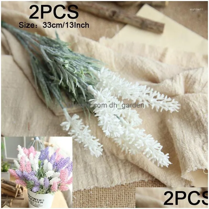 decorative flowers 5pcs/55cm pastoral style pampas simulated flower home decoration wedding pography prop handheld bundle