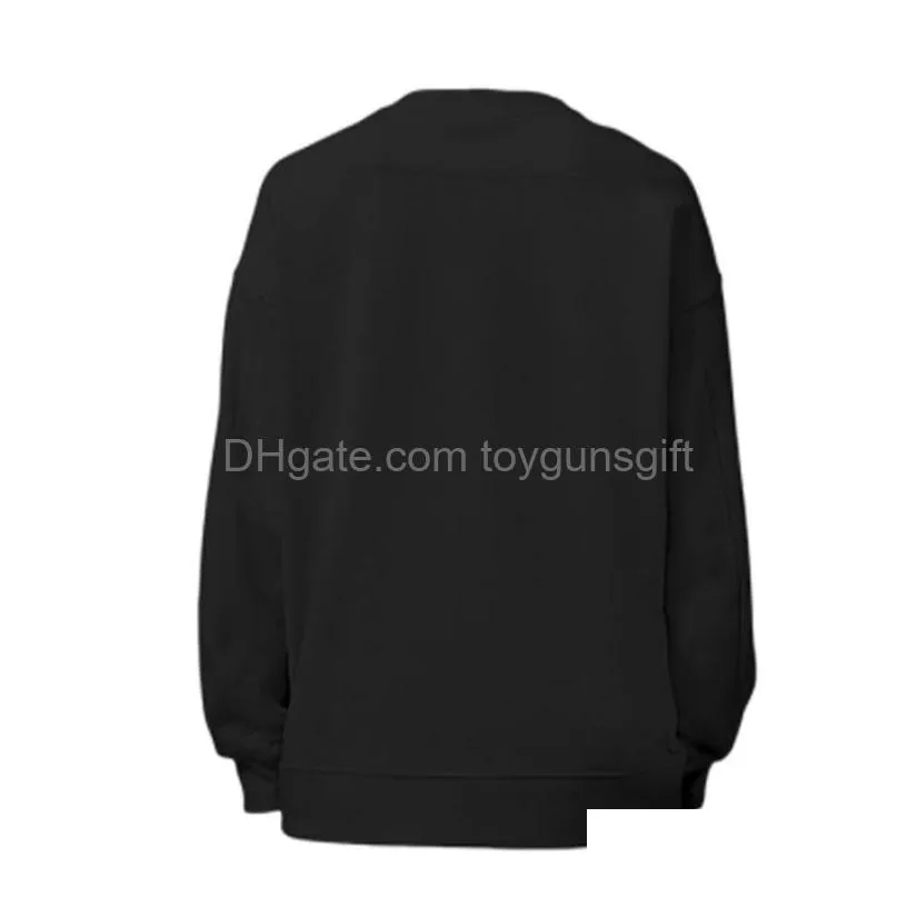 Womens Yoga Wear Autumn Sweatshirt Sports Round Neck Long Sleeve Casual Drop Delivery Dh2I0