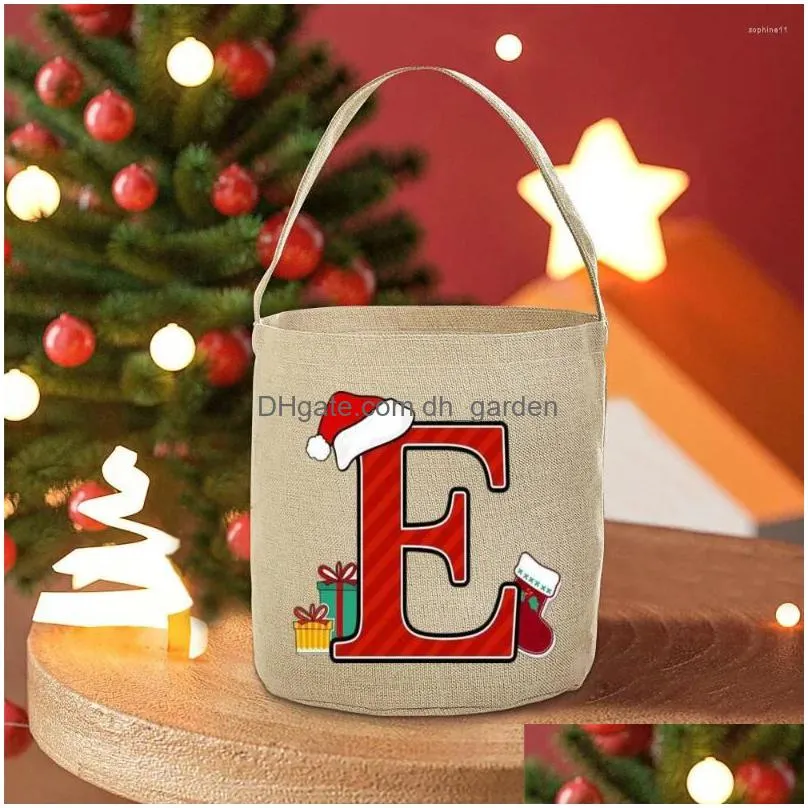christmas decorations letter santa sack kids xmas toy tote bag girl bucket handbags elaborate gift a present for her