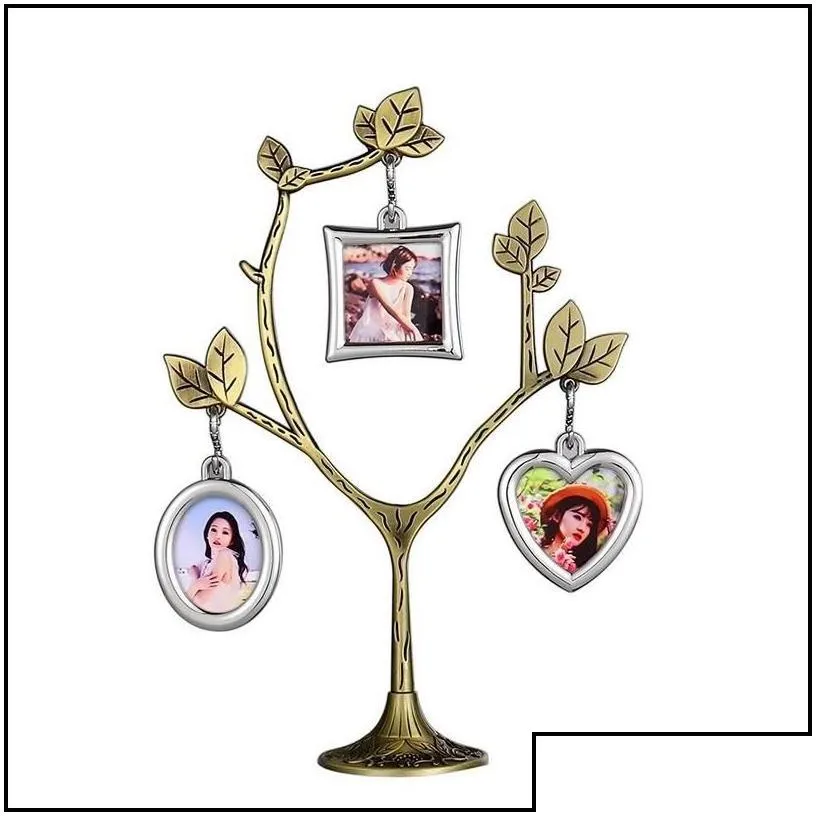 frames and mouldings 3 color sublimation blank diy po frame decoration heat transfer frames pendant home desktop ornaments album rrb1