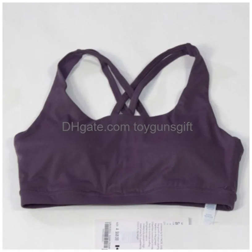 Womens Yoga Sport Bra High Impact Fitness Seamless Top Gym Active Wear Vest Sports Tops Same Style 2023 Drop Delivery Dhygc