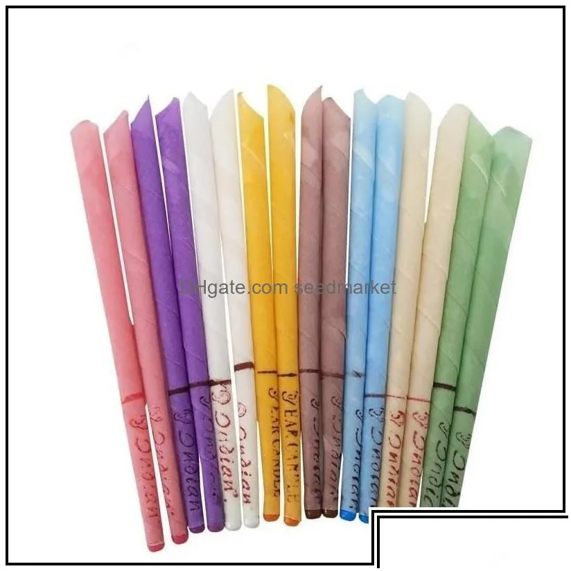 Other Household Sundries Other Household Sundries Ear Wax Cleaner Healthy Care Taper Candles Fragrance Candling Removal Clean Drop Del Dheok