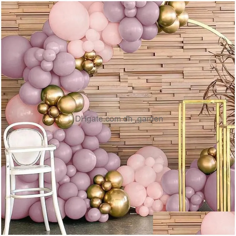 party decoration pink balloon garland arch kit wedding birthday decor ballon globos supplies latex ballons baby shower