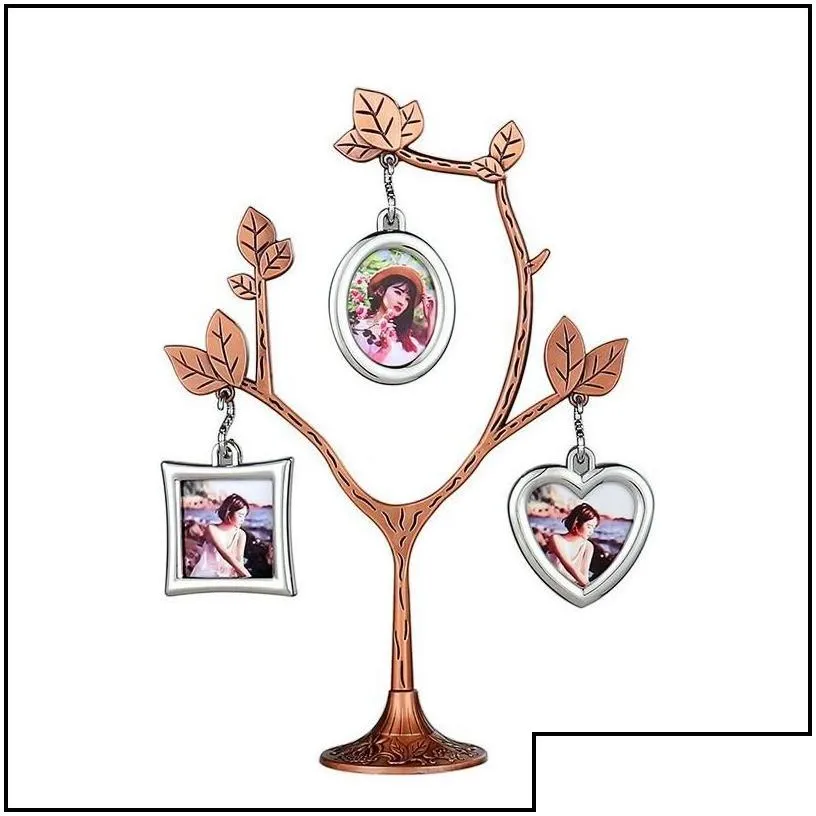 frames and mouldings 3 color sublimation blank diy po frame decoration heat transfer frames pendant home desktop ornaments album rrb1