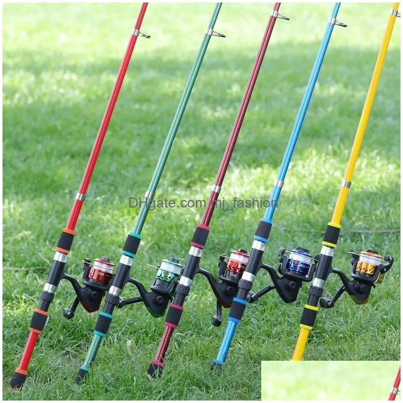 Fishing Accessories Sougayilang Telescopic Fishing Rod And Reel With Line Accessories Set For Beginners Kids Pole 220812 Drop Delivery Dhy7O