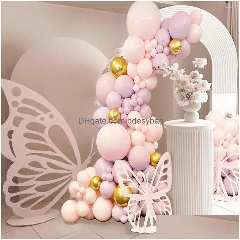 party decoration pink balloon garland arch kit wedding birthday decor ballon globos supplies latex ballons baby shower